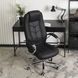 Стул офисный поворотный MEBEL ELITE MILO экокожа Черный