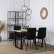 Стул бархатный MEBEL ELITE PERU Velvet, Черный