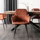 Стул бархатный MEBEL ELITE BRESSO Velvet Рыжий