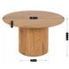 Журнальний столик MAYLIN MAX MEBEL ELITE 80x80 Дуб