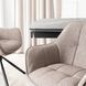 Стілець поворотний MEBEL ELITE PEONY 2 Капучино