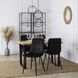 Стул бархатный MEBEL ELITE PERU Velvet, Черный