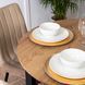 Стіл MEBEL ELITE TEO 100X100 Золотий дуб