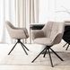 Стілець поворотний MEBEL ELITE PEONY 2 Капучино