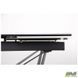 Стіл розкладний Vincent black AMF 160(240)X90 сeramics Calacatta nero