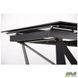 Стіл розкладний Vincent black AMF 160(240)X90 сeramics Calacatta nero