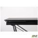 Стіл розкладний Vincent black AMF 160(240)X90 сeramics Calacatta nero