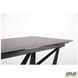 Стіл розкладний Vincent black AMF 160(240)X90 сeramics Calacatta nero