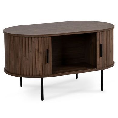 Журнальний столик MEBEL ELITE HEATHER Горіх фотографія