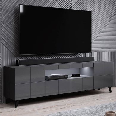 ТВ Тумба REJA RTV Cama 184 Графит глянец фотография