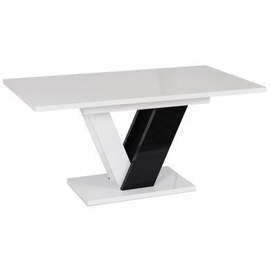 Стол раскладной MEBEL ELITE CLARK 120(160)х80 см Белый фотография