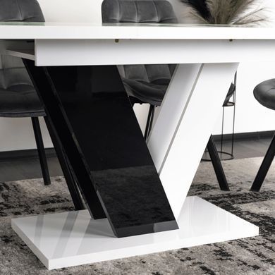 Стол раскладной MEBEL ELITE CLARK 120(160)х80 см Белый фотография