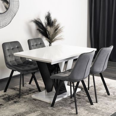Стол раскладной MEBEL ELITE CLARK 120(160)х80 см Белый фотография