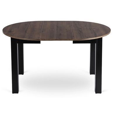 Стол раскладной круглый MEBEL ELITE HARRY 102(142)х102 см Орех фотография