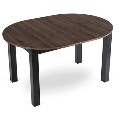 Стол раскладной круглый MEBEL ELITE HARRY 102(142)х102 см Орех фотография