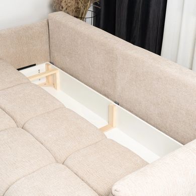 Диван MEBEL ELITE ALMA 245 см Беж фотография