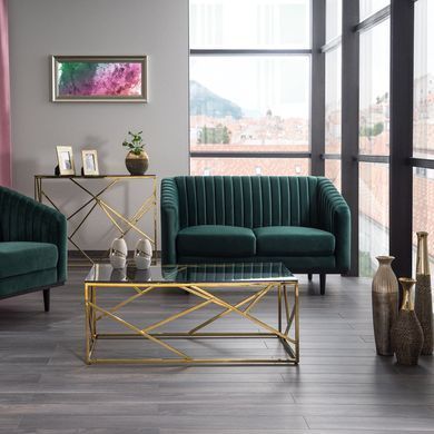 Софа ASPREY Velvet 2 Signal Зеленый ** фотография