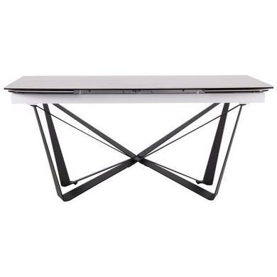 Стол раскладной Vincent black AMF 160(240)X90 сeramics Tatuario bianco фотография