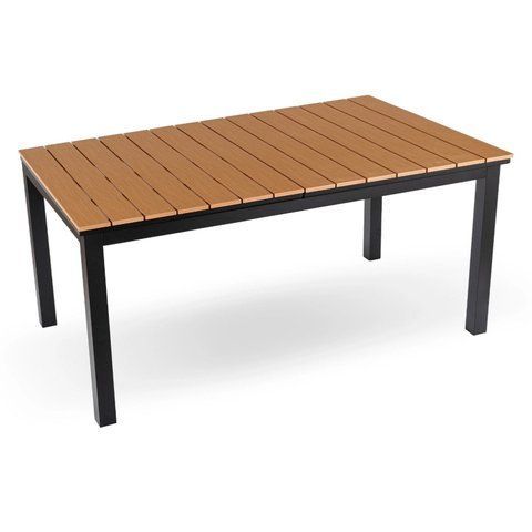 Стіл Розкладний обідній ARGOS MEBEL ELITE 140(180)х90 Дуб/чорний фотографія