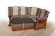 М"який куток розкл.Візит Мікс Меблі 175*130(Brown+Beig) горіх фотографія