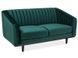 Софа ASPREY Velvet 2 Signal Зелений ** фотографія