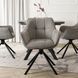 Стул поворотный MEBEL ELITE PEONY 2 Серый