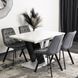 Стол раскладной MEBEL ELITE CLARK 120(160)х80 см Белый