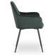 Стул бархатный MEBEL ELITE BRESSO Velvet Зеленый