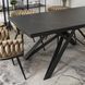 Стол раскладной MEBEL ELITE MAXIME 160(240)х91 см Черный мрамор