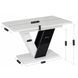Стол раскладной MEBEL ELITE CLARK 120(160)х80 см Белый