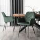 Стул бархатный MEBEL ELITE BRESSO Velvet Зеленый