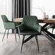 Стул бархатный MEBEL ELITE BRESSO Velvet Зеленый