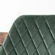 Стул бархатный MEBEL ELITE BRESSO Velvet Зеленый