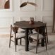 Стол раскладной круглый MEBEL ELITE HARRY 102(142)х102 см Орех
