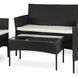Комплект садових меблів MEBEL ELITE MISSISIPI Чорний