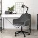 Стілець офісний поворотний оксамитовий MEBEL ELITE LUCY Velvet Сірий