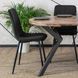 Стіл розкладний круглий MEBEL ELITE LUKAS 100(250)х100 см Дуб рустик