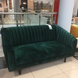Софа ASPREY Velvet 2 Signal Зеленый **