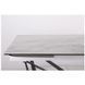 Стол раскладной Vincent black AMF 160(240)X90 сeramics Tatuario bianco