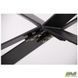 Стол раскладной Vincent black AMF 160(240)X90 сeramics Tatuario bianco