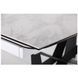 Стол раскладной Vincent black AMF 160(240)X90 сeramics Tatuario bianco