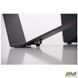 Стол раскладной Vincent black AMF 160(240)X90 сeramics Tatuario bianco