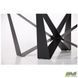 Стол раскладной Vincent black AMF 160(240)X90 сeramics Tatuario bianco