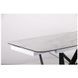 Стол раскладной Vincent black AMF 160(240)X90 сeramics Tatuario bianco