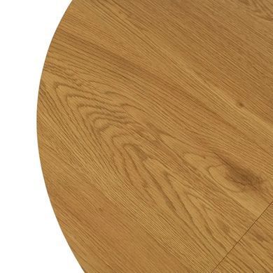 Стіл розкладний круглий MEBEL ELITE LUKAS 100(250)х100 см Золотий дуб фотографія