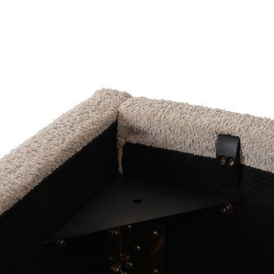 Кровать двуспальная MEBEL ELITE BRISTOL 160x200 см Беж фотография
