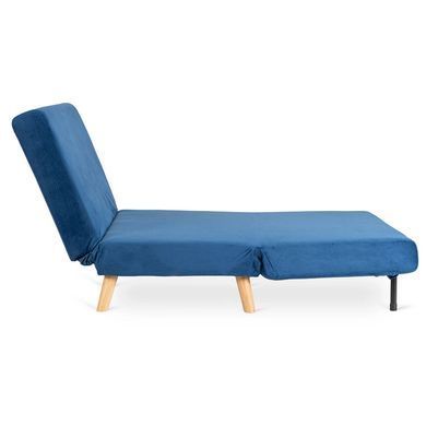 Диван розкладний MEBEL ELITE MARRY 2 Velvet Синій фотографія