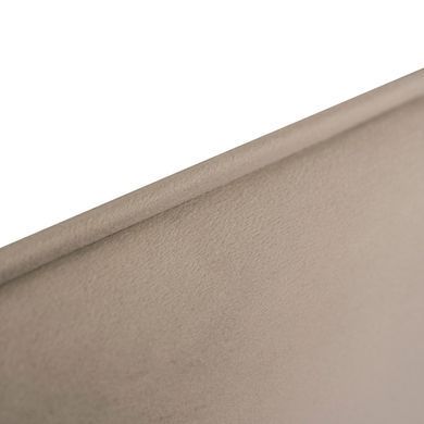 Ліжко двоспальне оксамитове MEBEL ELITE NICEAVelvet 160x200 см Беж фотографія