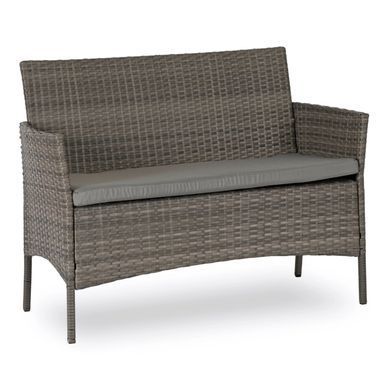 Комплект садових меблів MEBEL ELITE MISSISIPI Сірий