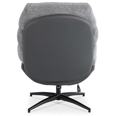 Крісло обертове MEBEL ELITE ASTURIA Сірий фотографія